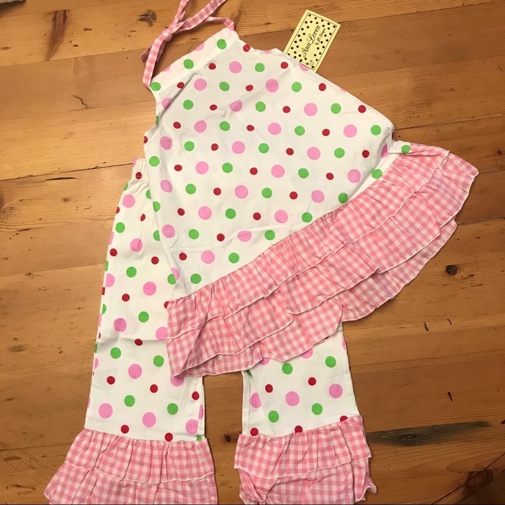 ❤️Ann Loren Two Piece Halter &  Pants